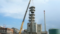Němčice na Hané sugar plant - disassembly of the lime plant (2005)